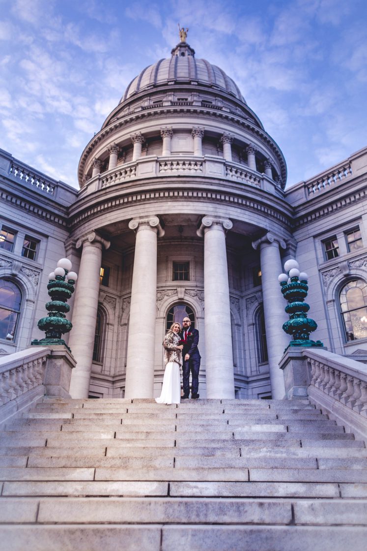 Catie & Ryan — wedding ceremony portrait