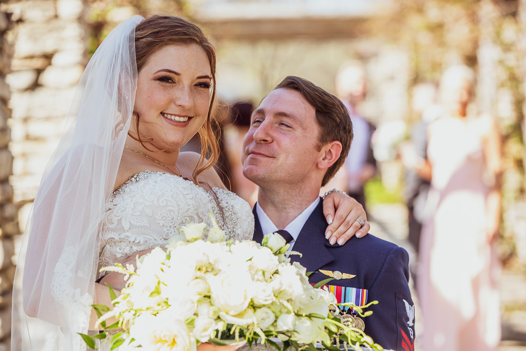 Elaina & Jim wedding — candid moment